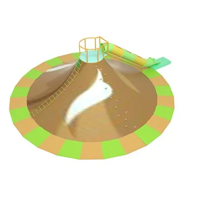 Vulkanrutschbana inomhus