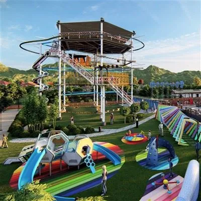 Utomhus Zipline Park